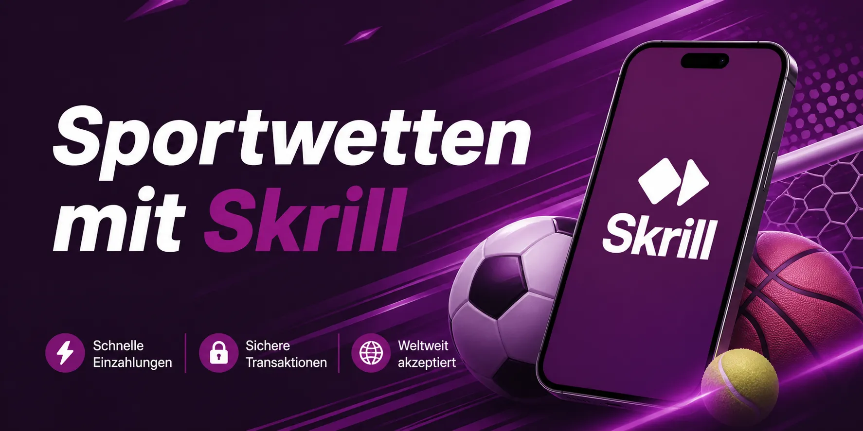 Sportwetten mit Skrill